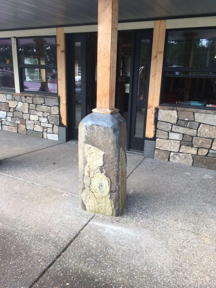 Basalt Column Post Bases