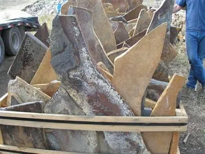 Pallet of flagstone