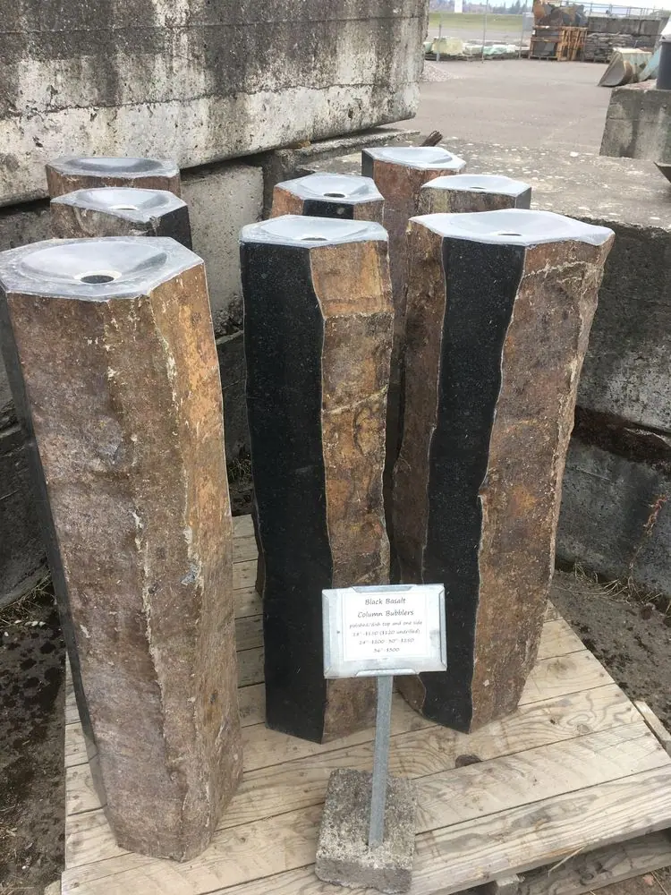 Bronze Column Bubblers - Polished face, photo 3
