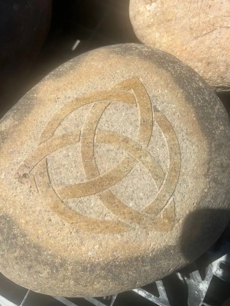 Celtic Spiral closeup