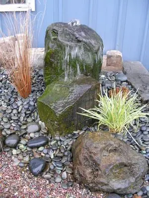 another Bronze column bubbler