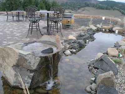Sweet Cheeks patio water feature