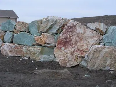 Green Glacier Boulders