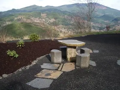 Huckleberry Basalt Table & Stools - Haglund Res