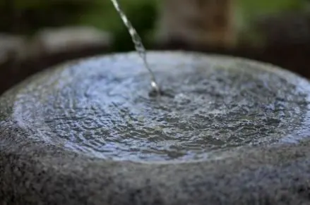 simpler recirculating water feature