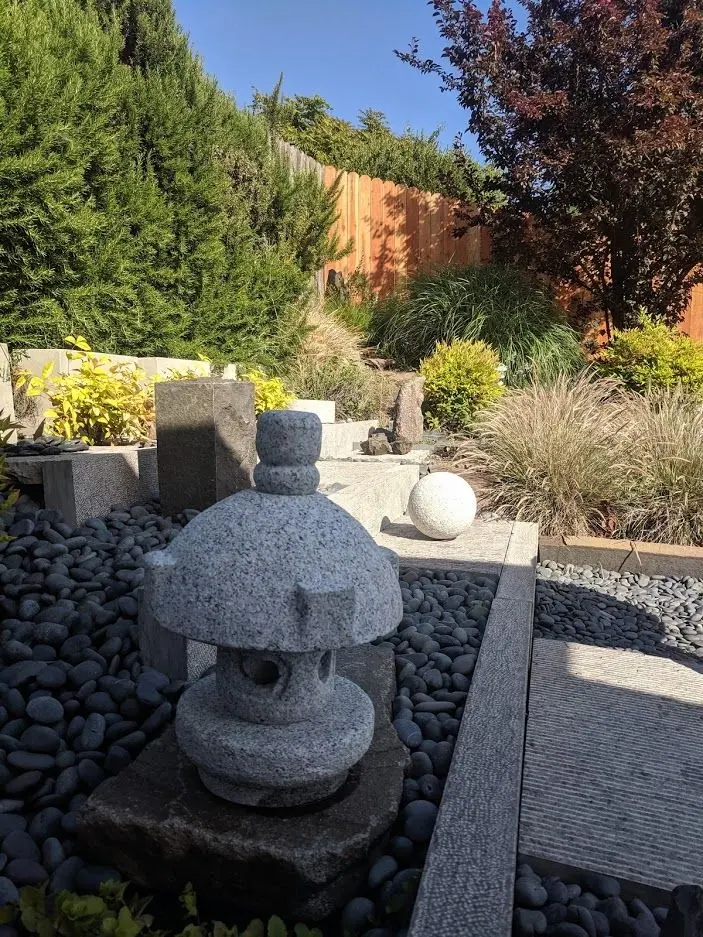 In the garden of John B. in Pinole, CA