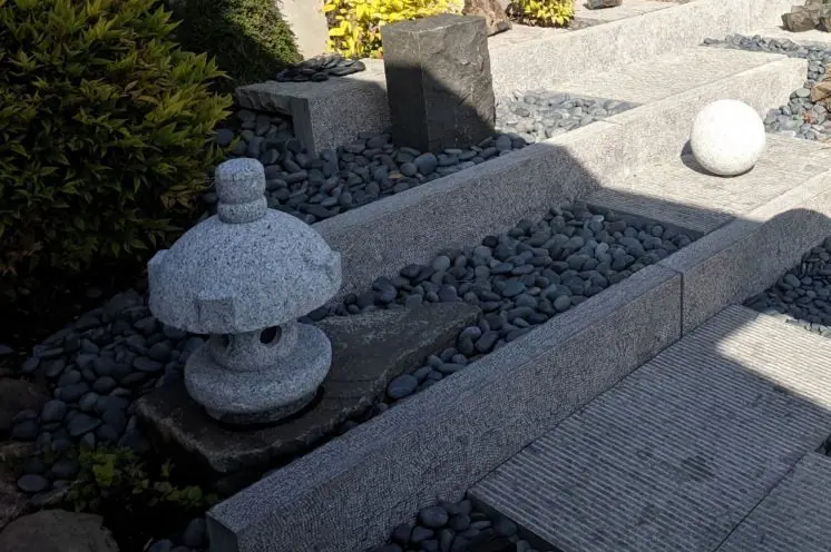 another angle in John B. garden