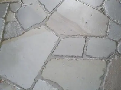 Tumbled Bluestone Patio by Daichi Landscape