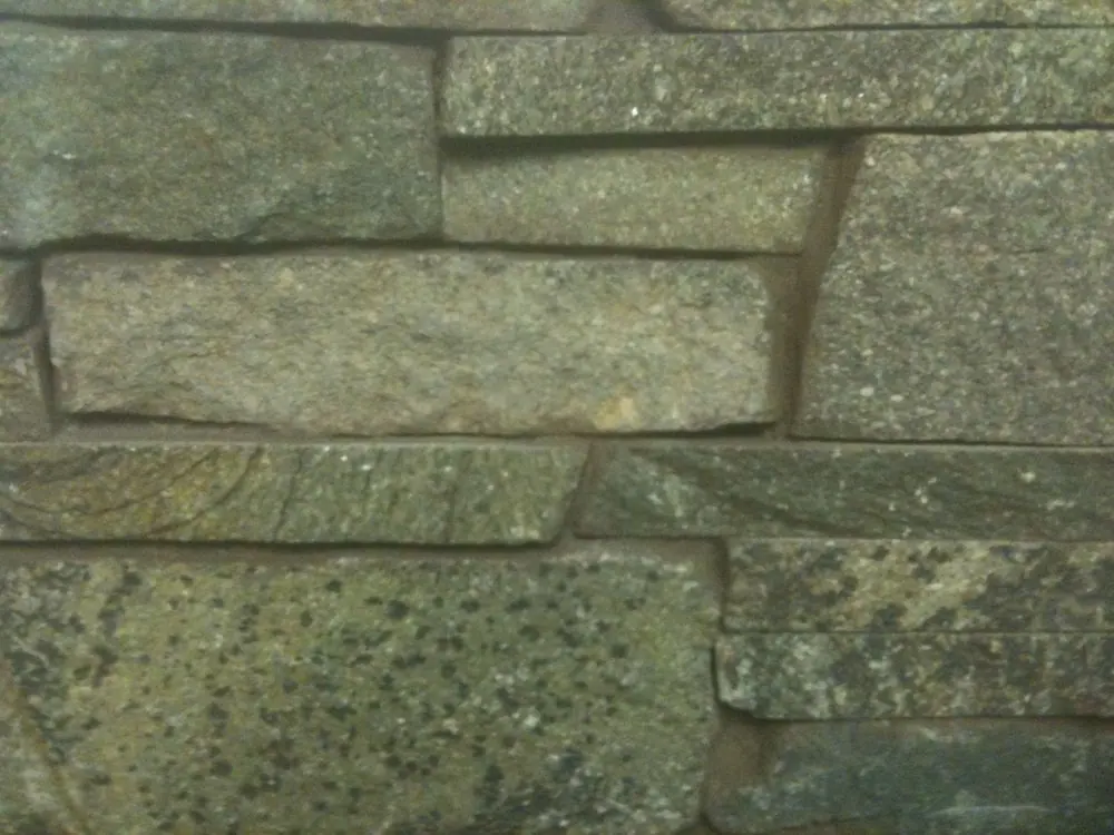 End grain ledge - mortar joints