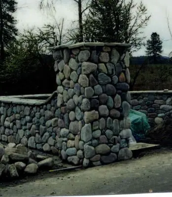 Rainbow Column - Cascade Stone Craft