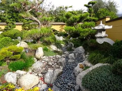 Rankei in the garden of John Nishio