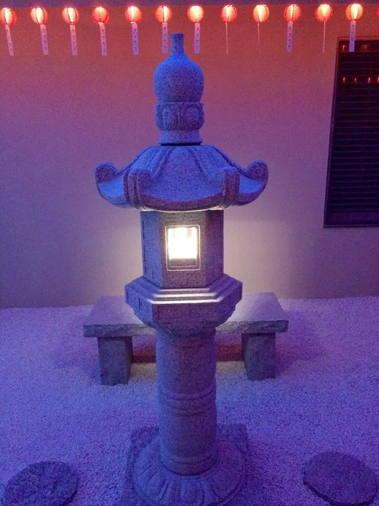Night view of Sangatsu-do in Zen garden of Mark M.