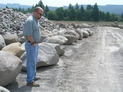 Santiam River Boulders